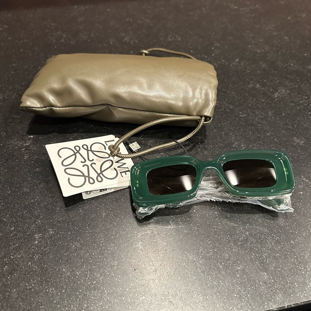 Loewe Green Sunglasses